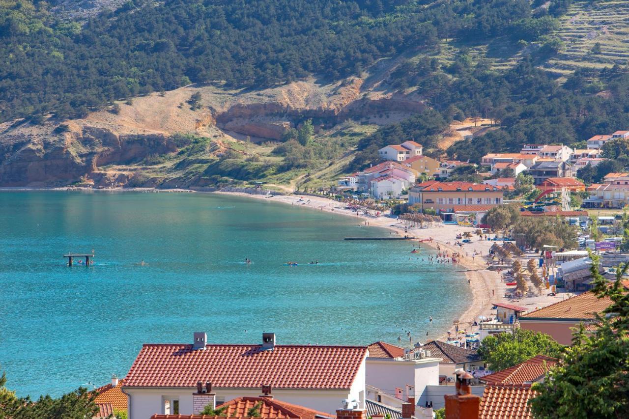 Apartment Coralina Baška Exteriör bild